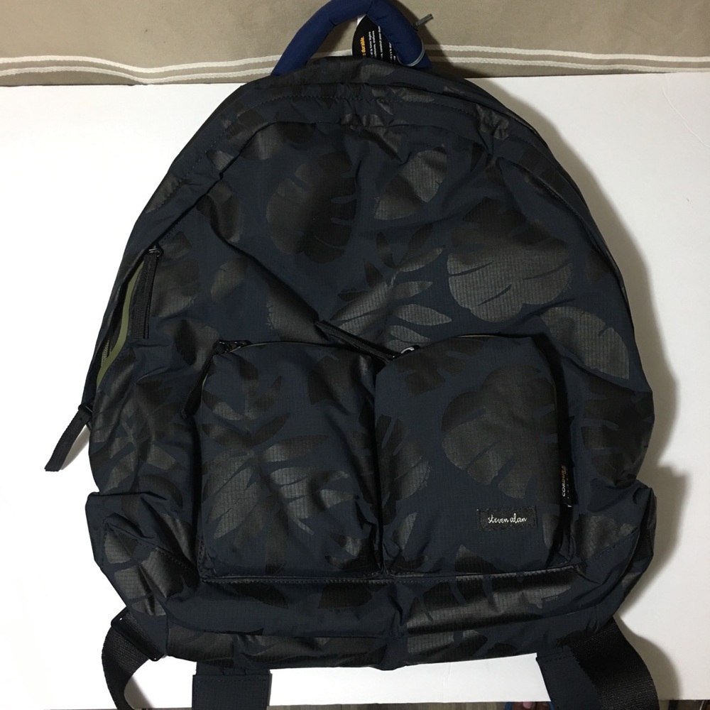 Steven Alan Kai Backpack Palm Print Cordura Men’s